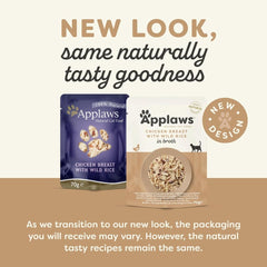 applaws cat chicken with rice  70g