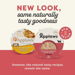 Applaws Cat Chicken With Duck Pot 60g