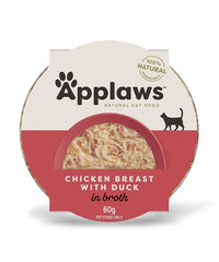 Applaws Cat Chicken With Duck Pot 60g