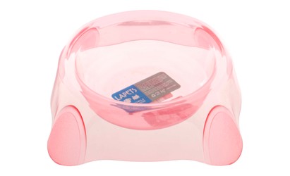 Saas Transparent Bowl Pink S SA3068