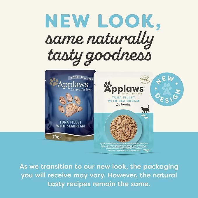 Applaws Cat Tuna With Seebream 70g