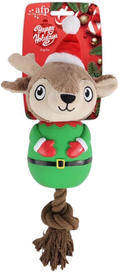 Latex Christmas Rope Buddy - Reindeer Little Helper