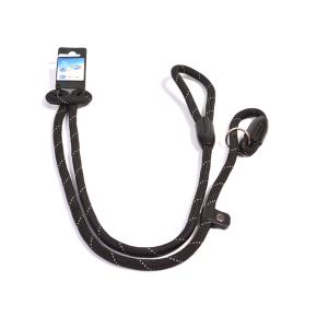Duvo+ Slip Lead Dressage Black 183cm/10mm