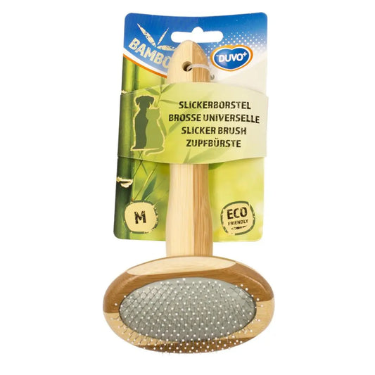 DUVO Bamboo Slicker Brush M