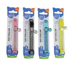 Duvo Cat Collar Nylon Mixed Colors 20 - 30cm / 10mm[Texture - Glitter]