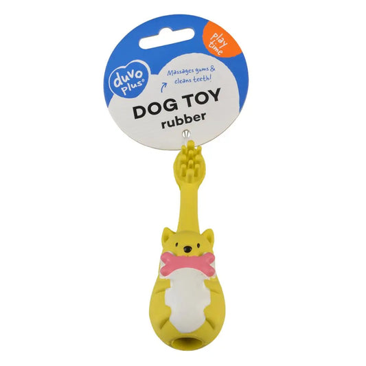 Duvo+ Rubber Toothbrush Animals 4x4x11cm