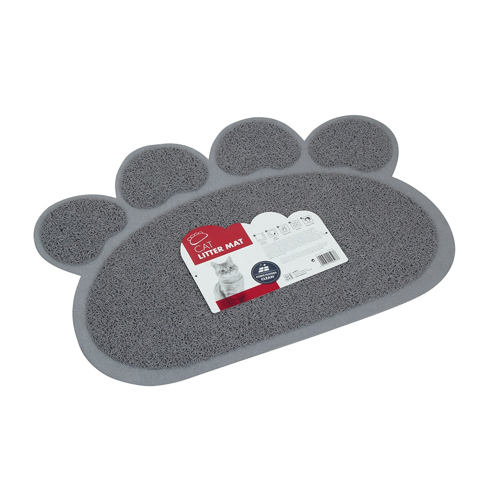 M-PETS Paw Cat Litter Mat