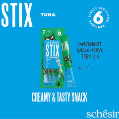 Schesir Stix Treat for Cat In Cream - Tuna 6*15g