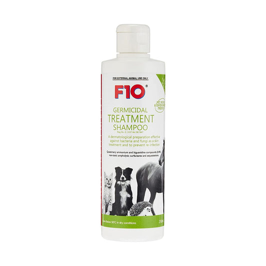 F10 Germicidal Treatment Shampoo 250 ML   [E000392]