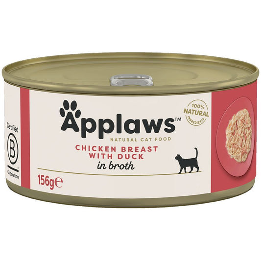 Applaws Cat Chicken with Duck 156g Tin