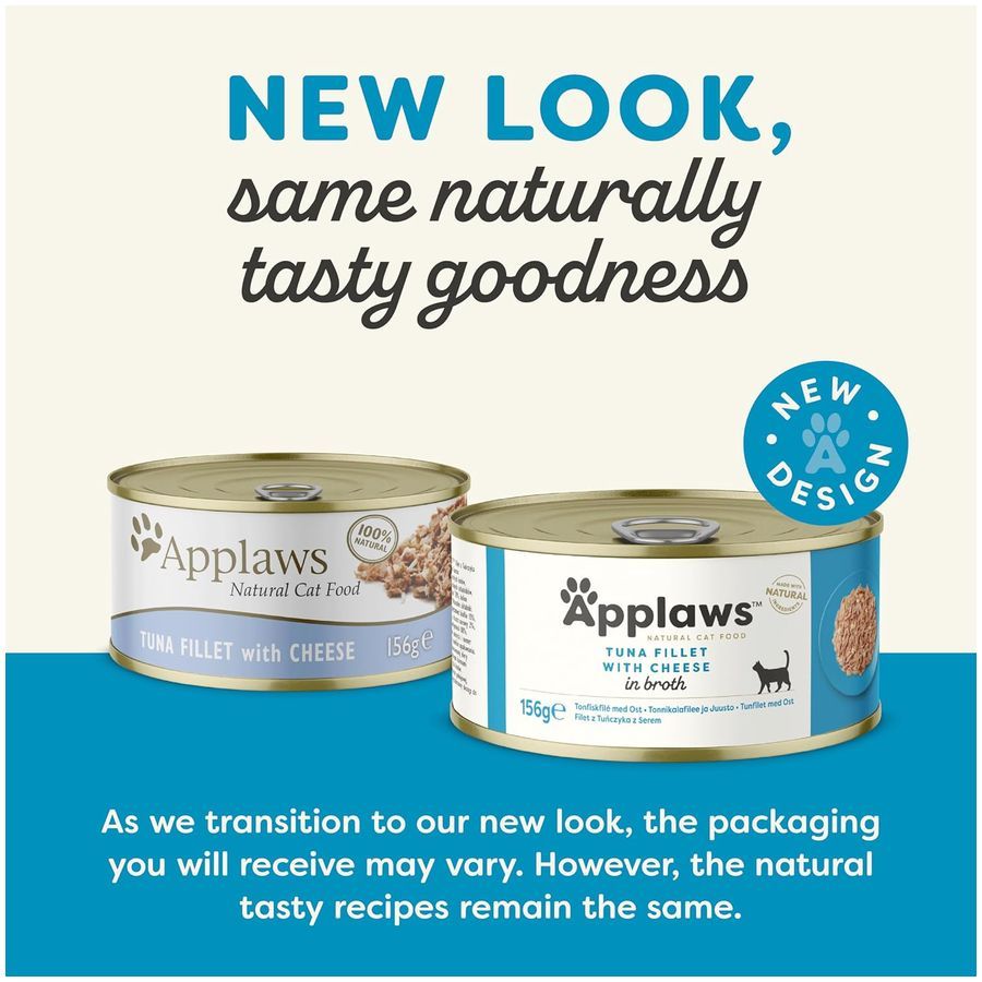 Applaws Cat Tuna With Cheese 156g
