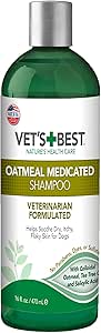 Vet’s Best Oatmeal Medicated Dog Shampoo (16-oz)