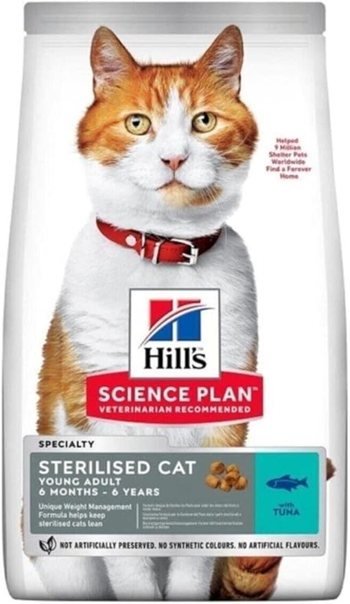 Hill’s Sterilized Adult Cat Food With Tuna (1.5kg)