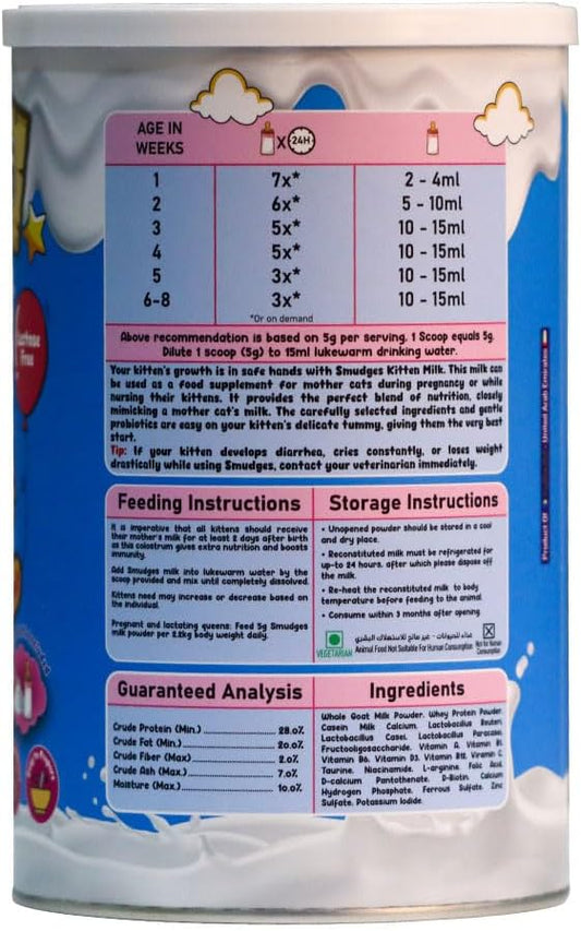 Smudges kitten milk 300g
