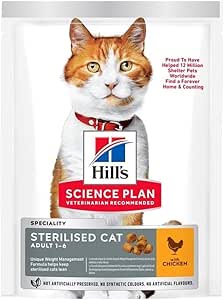 Hills Sterilized Adult Cat Chicken 1.5kg