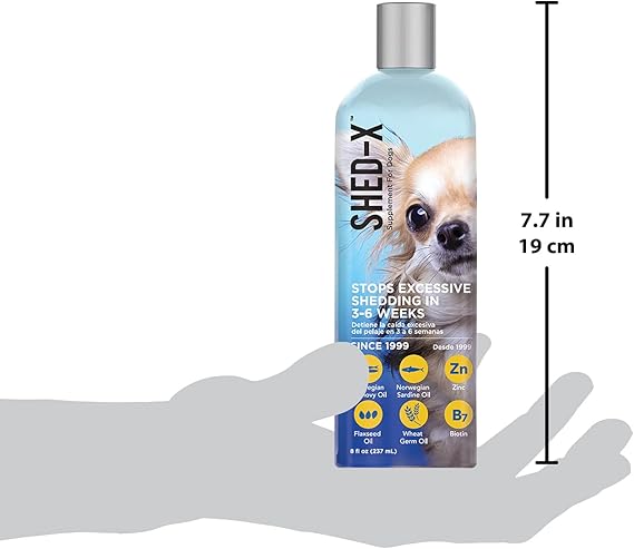 Synergy Labs Shed-X Supplement for Dogs 8 oz - 237 ml