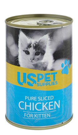 US Pet Pate with Chicken for Kittens 400 gr