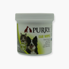 Purry Ear Wipes For Dogs And Cats -100 pcs