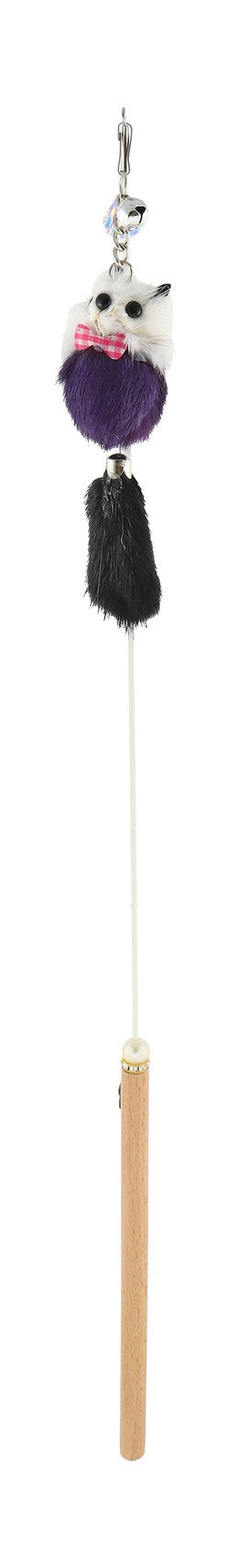 SAAS Plush Dull Cat Teaser Stick Toys 50cm  SA3941