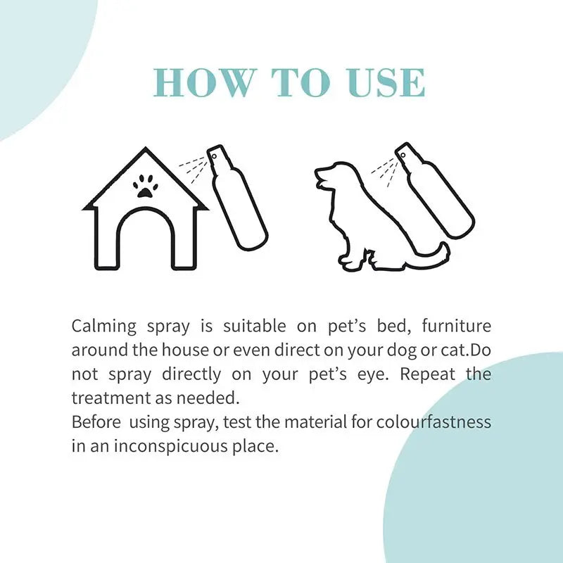 Bioline Calming Spray For Dogs & Cats 120ml