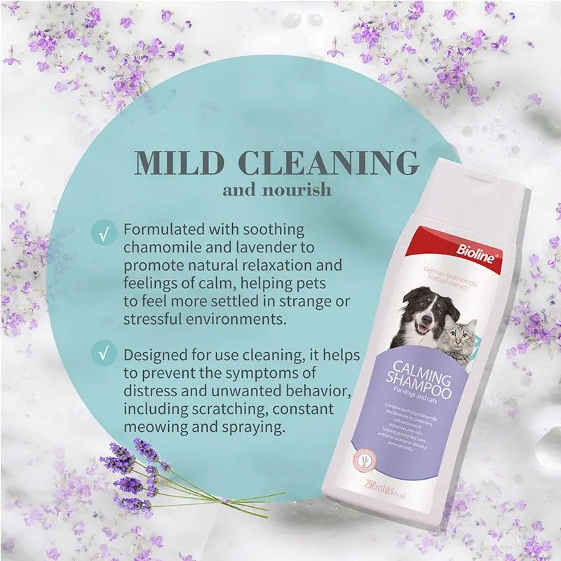 Bioline calming shampoo