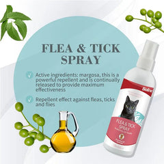 Bioline Flea & Tick Spray Cat 175ml