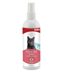 Bioline Flea & Tick Spray Cat 175ml