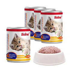 Bioline Canned Cat Food  Chicken 375g
