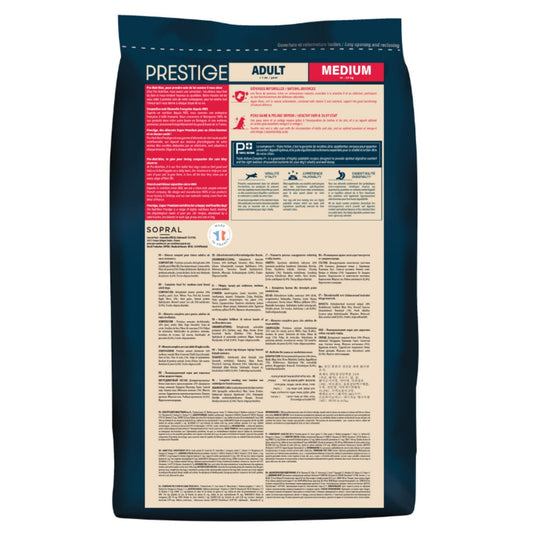 Pro Nutrition Prestige Adult Medium dog dry food 3Kg