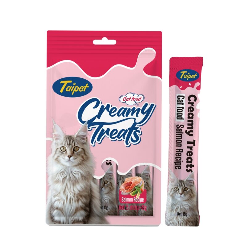 Taipet Cat Creamy Treats Salmon  15gx5pcs