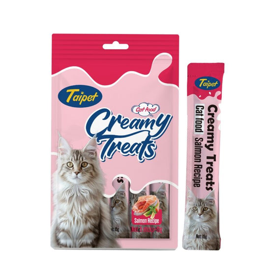 Taipet Cat Creamy Treats Salmon  15gx5pcs