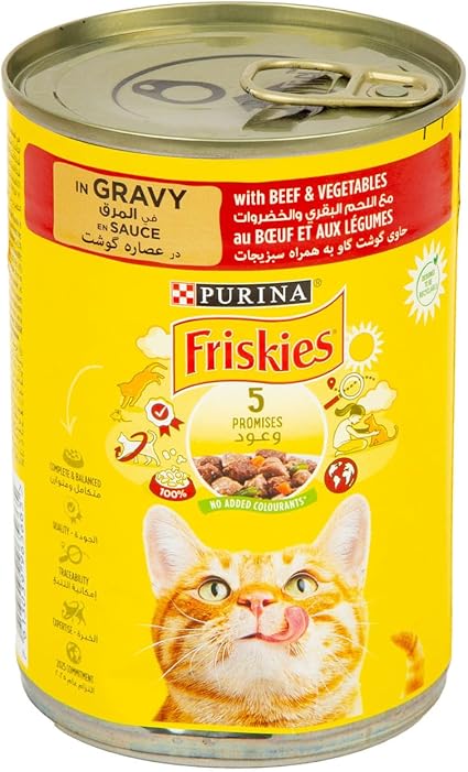 Friskies Gravy Beef & Vegetables 400g