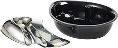 Stainless Steel/Plastic Fountain Raindrop Style - BLACK 60oz (1.8 L)