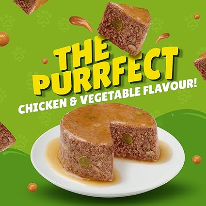 Purina Friskies Wet Cat Food with Chicken & Vegetables 400g