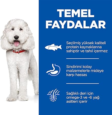 Hill’s Science Plan Hypoallergenic  Medium Adult Dry Dog Food With Salmon (12kg)
