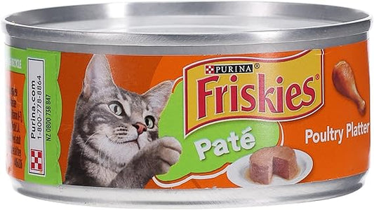 Friskies Pate Poulry Platter 156g