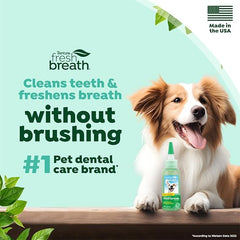 Fresh Breath Clean Teeth Dental & Oral Care Gel for Dogs, 2oz