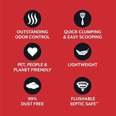 Worlds Best Cat Litter 3.63kg  unscented