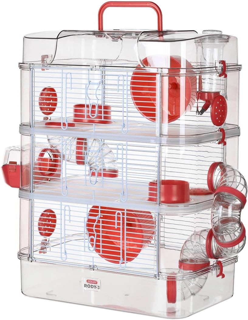 Hamster Triple Cage