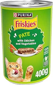 Purina Friskies Wet Cat Food with Chicken & Vegetables 400g