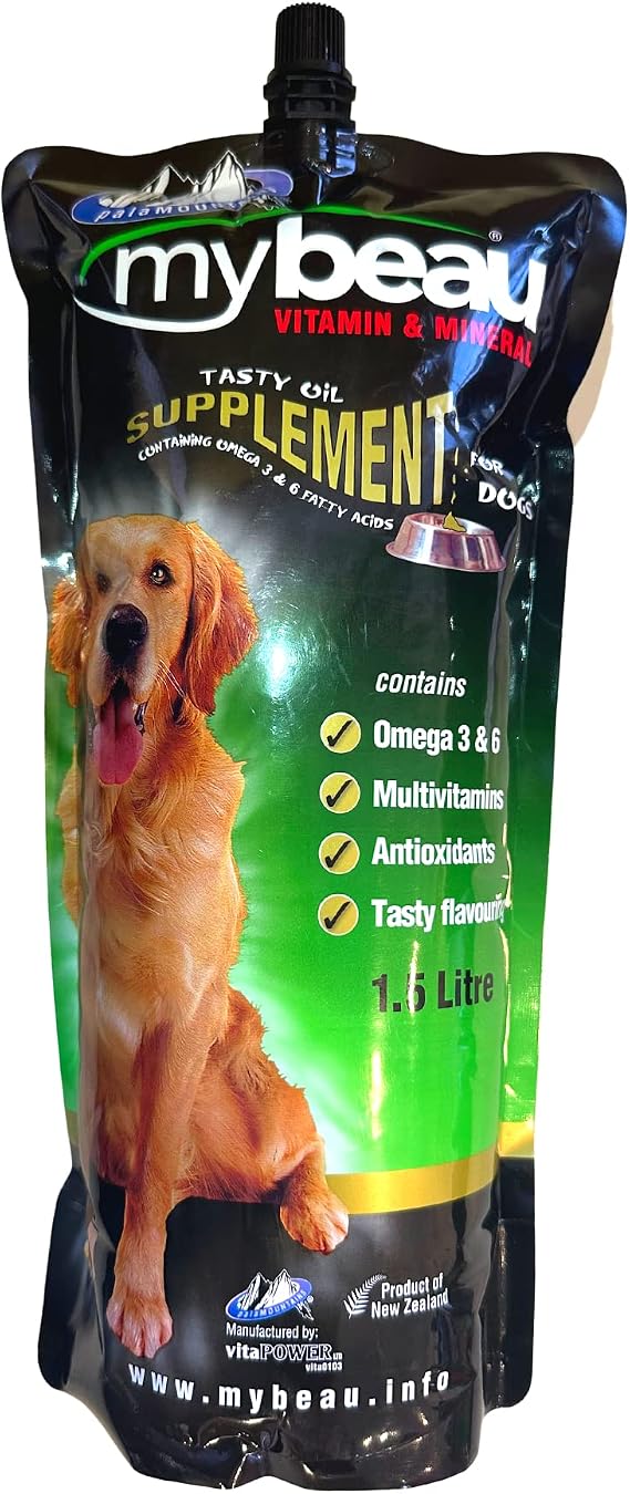 Mybeau Vitamin & Mineral Tasty Oil supplement (dog)1.5L