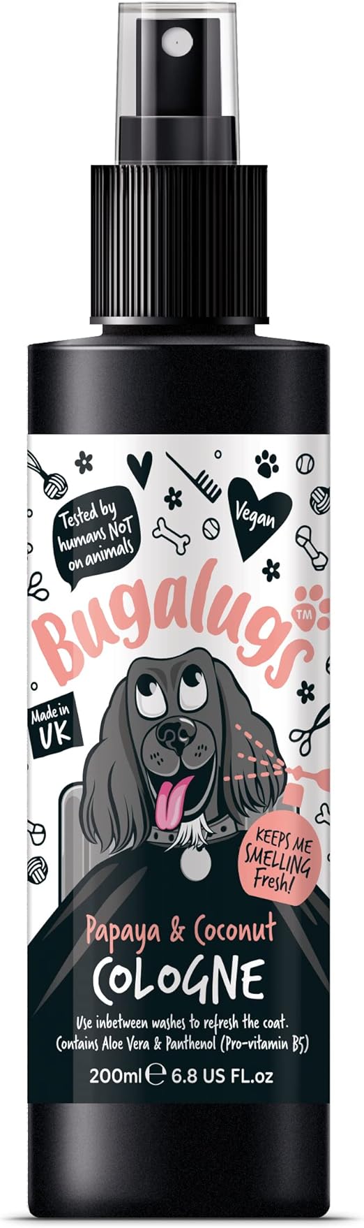 Bugalugs Papaya & Coconut Cologne 200ml