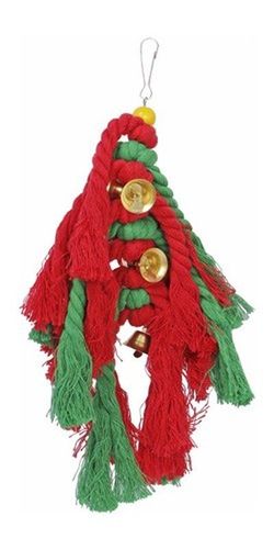 Hanging Bird Toy with rope and bells