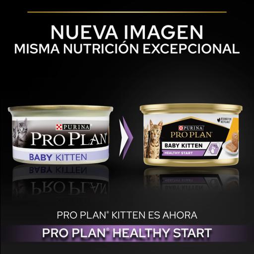 PRO PLAN KITTEN BABY MOUSSE CHICKEN, 85g