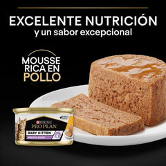 PRO PLAN KITTEN BABY MOUSSE CHICKEN, 85g