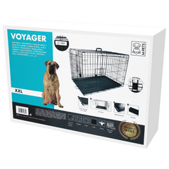 M-PETS Voyager Wire Crate XXL (L122 X W76 X H84cm)