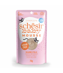 Schesir Baby Mousse Kitten - Salmon & Chicken 70g
