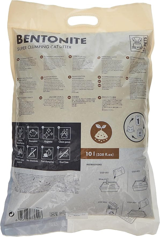 M-Pet Bentonite  Cat Litter Natural 10L