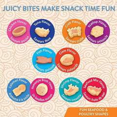 Juicy Bites Fish & Clam Flavor 3PCS/PK