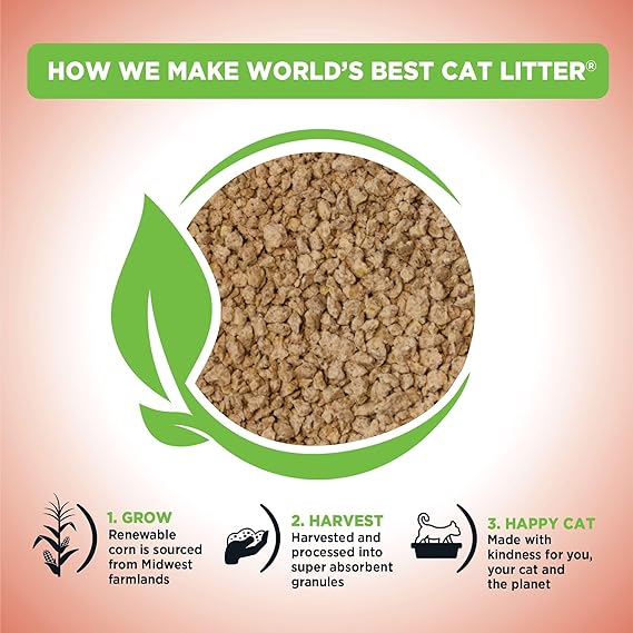 Worlds Best Cat Litter 3.63kg  unscented